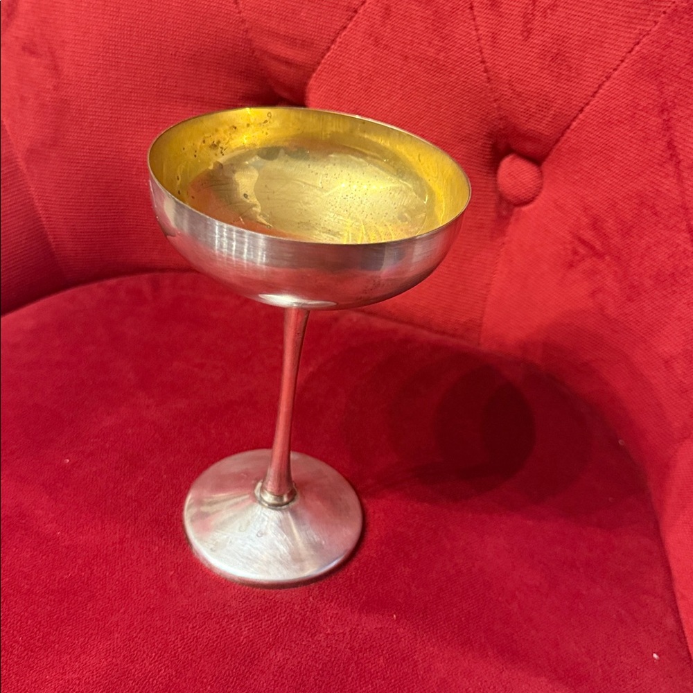 Vintage Italian Bowls in Silver-Plated and Gold-Plated, 1960s